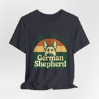 Camping German Shepherd