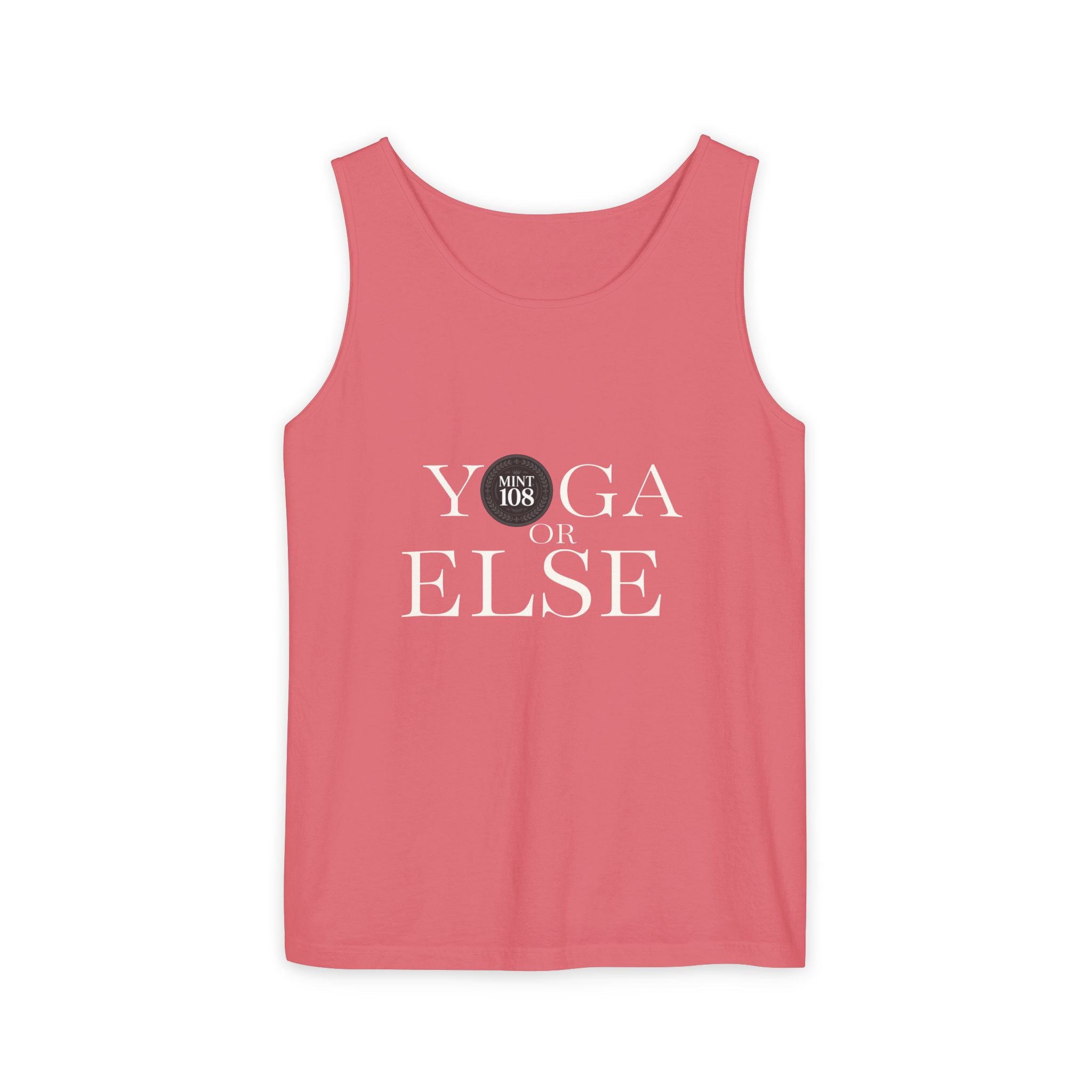 Yoga Motivation Tank Top - Unisex Garment-Dyed Style