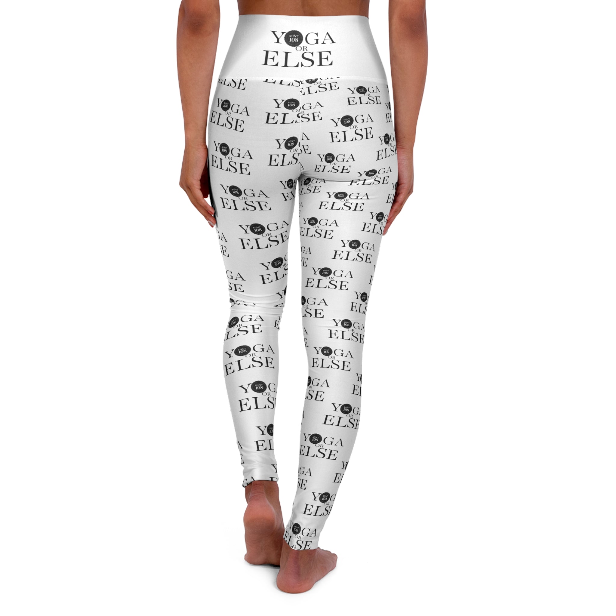 Yoga Else High Waisted Leggings - Stylish Activewear for Fitness Enthusiasts