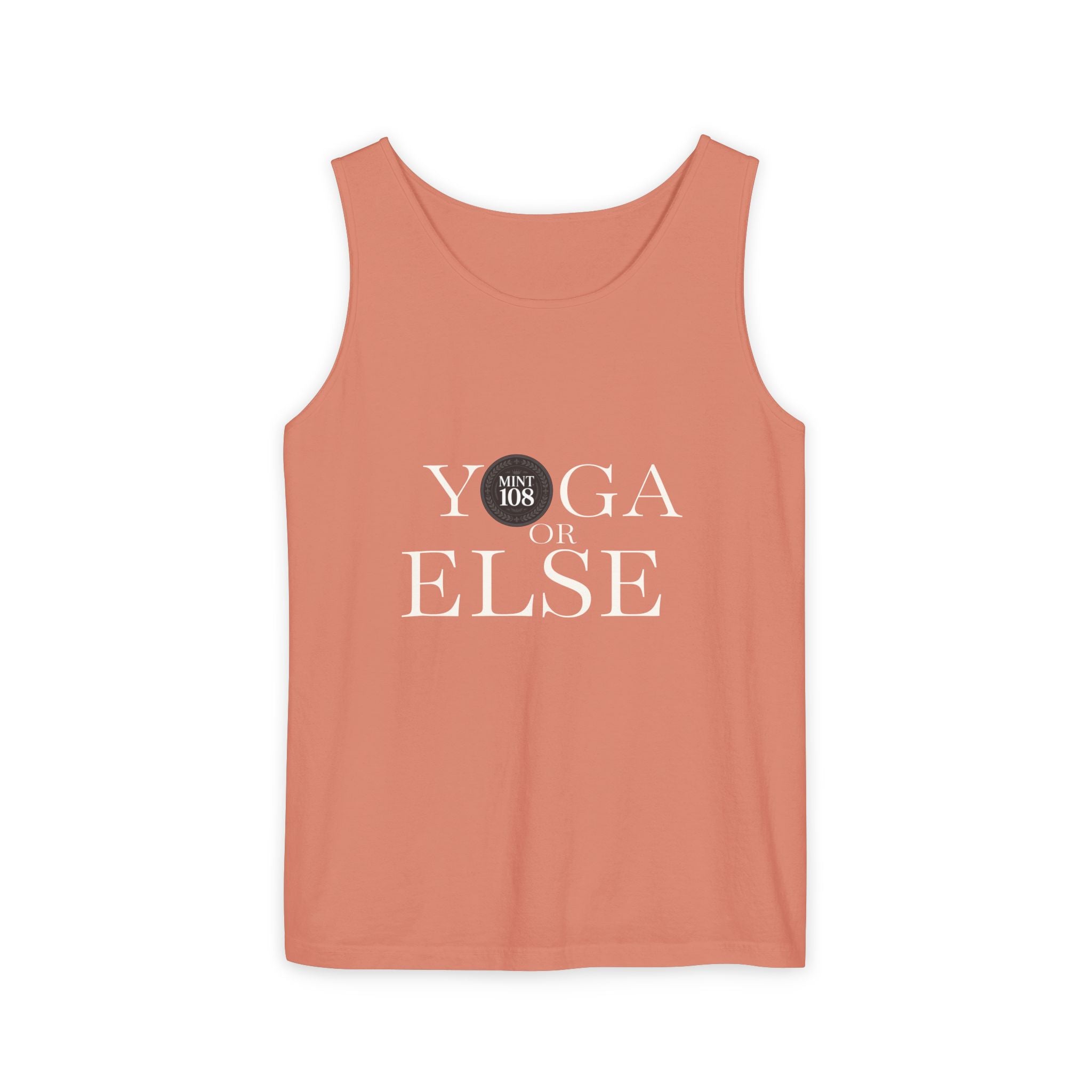Yoga Motivation Tank Top - Unisex Garment-Dyed Style