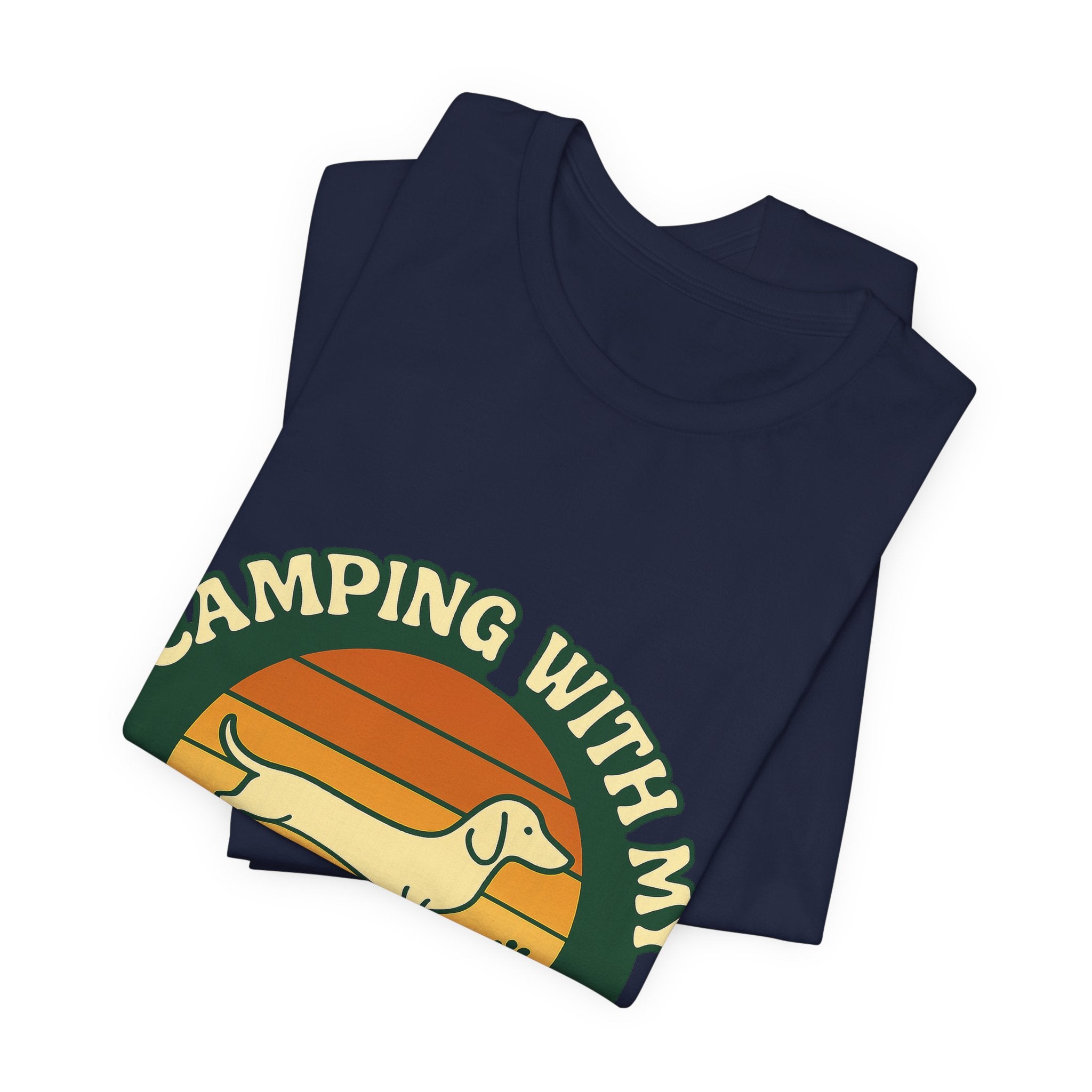Camping Dachshund
