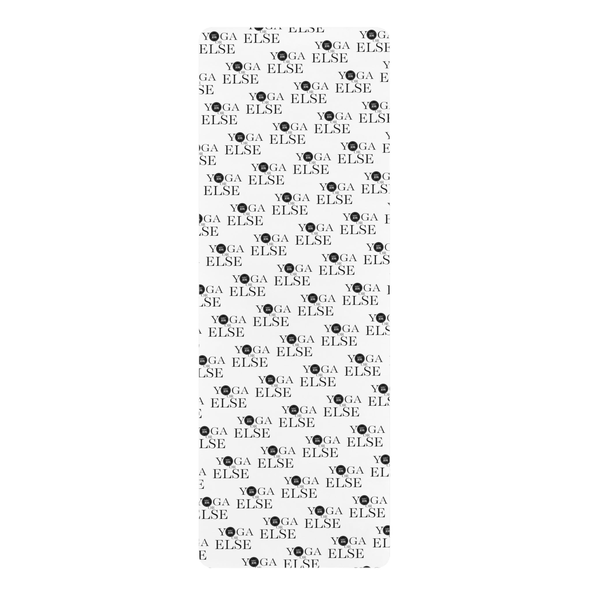 Yoga Mat with Motivational Design - Perfect for Home and Studio Practice