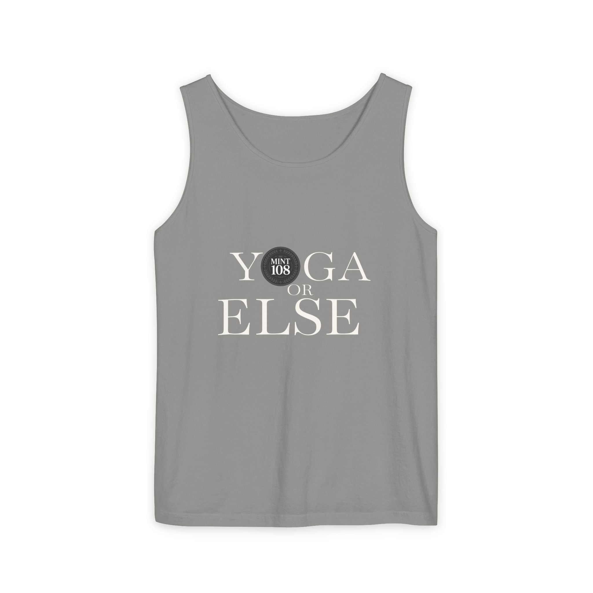 Yoga Motivation Tank Top - Unisex Garment-Dyed Style