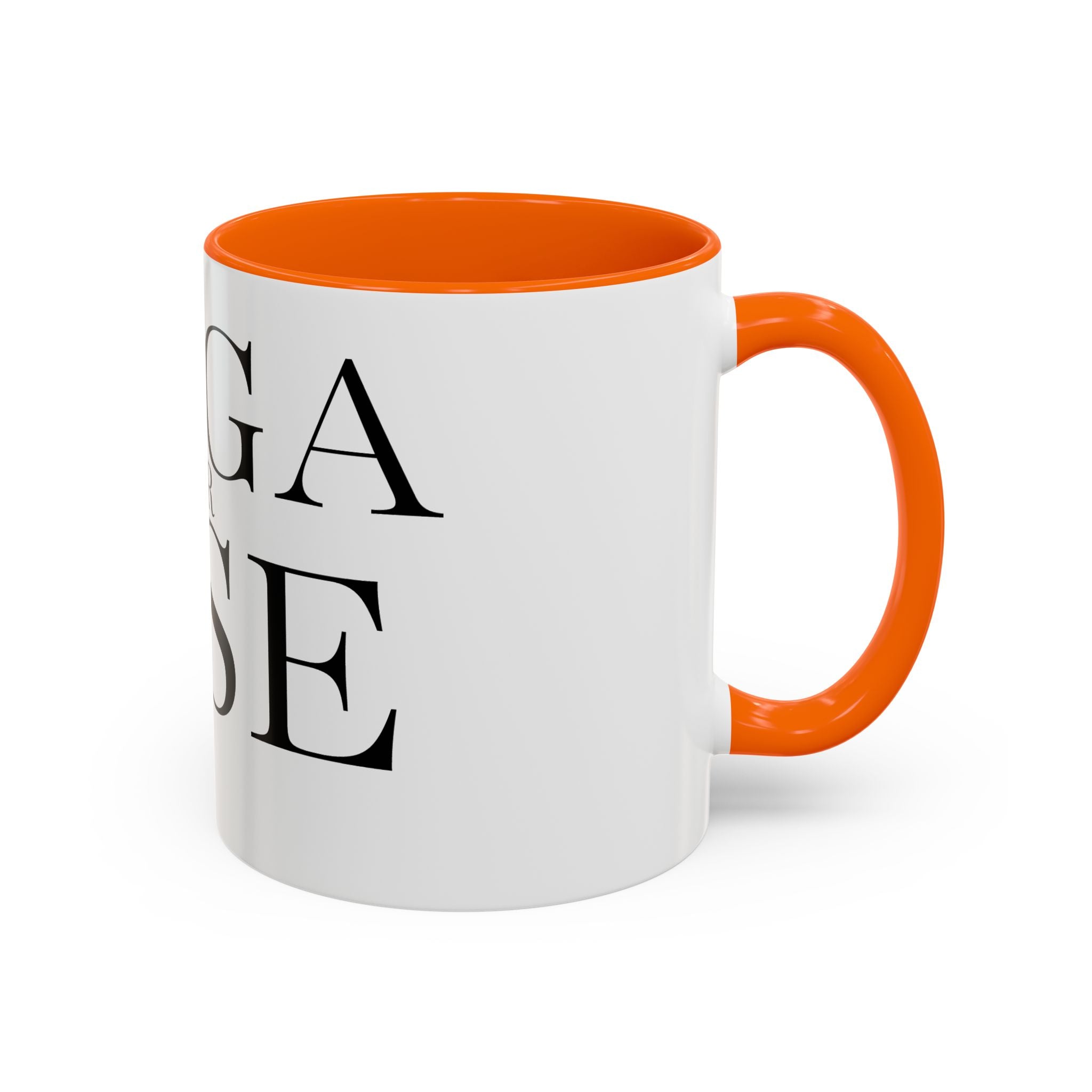 Yoga or Else Accent Coffee Mug - Motivational 11oz & 15oz Cups for Yoga Enthusiasts