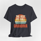 The Best Pit Bull Grandma Tee