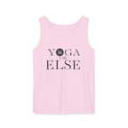 Yoga, or Else! Unisex Garment-Dyed Tank Top