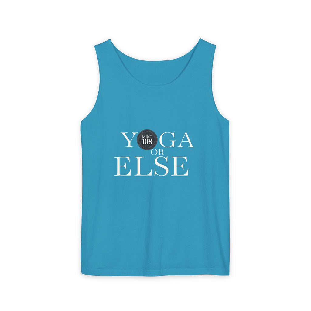 Yoga Motivation Tank Top - Unisex Garment-Dyed Style