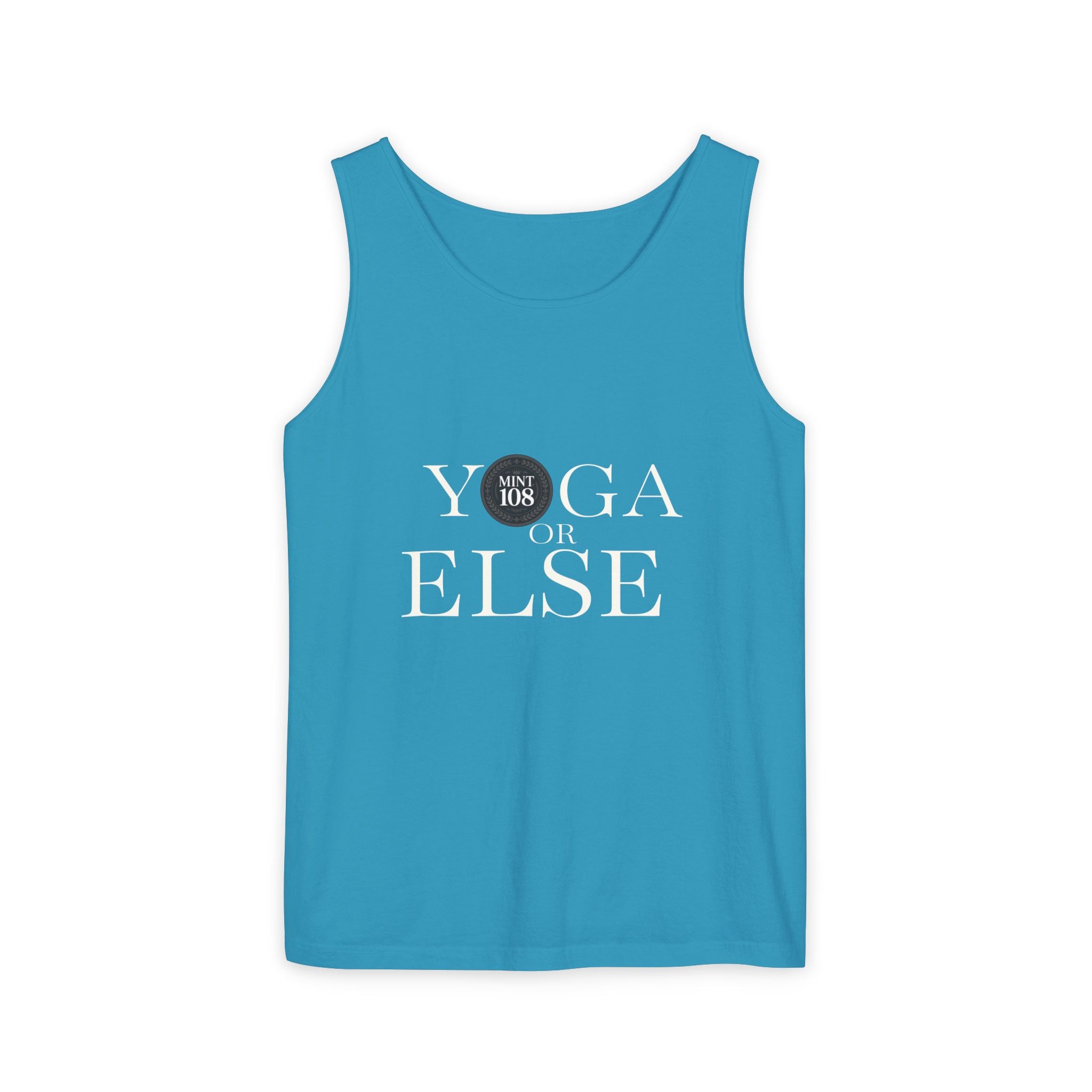 Yoga Motivation Tank Top - Unisex Garment-Dyed Style