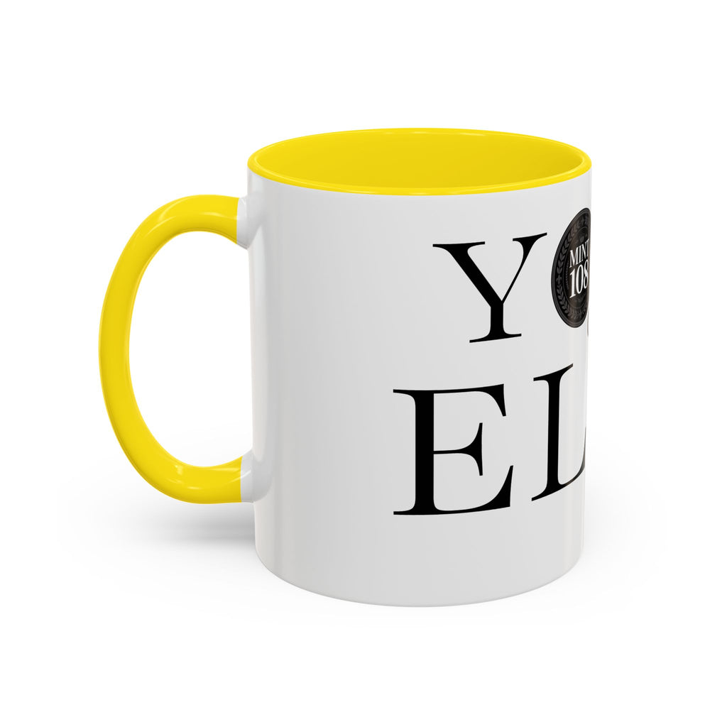 Yoga or Else Accent Coffee Mug - Motivational 11oz & 15oz Cups for Yoga Enthusiasts