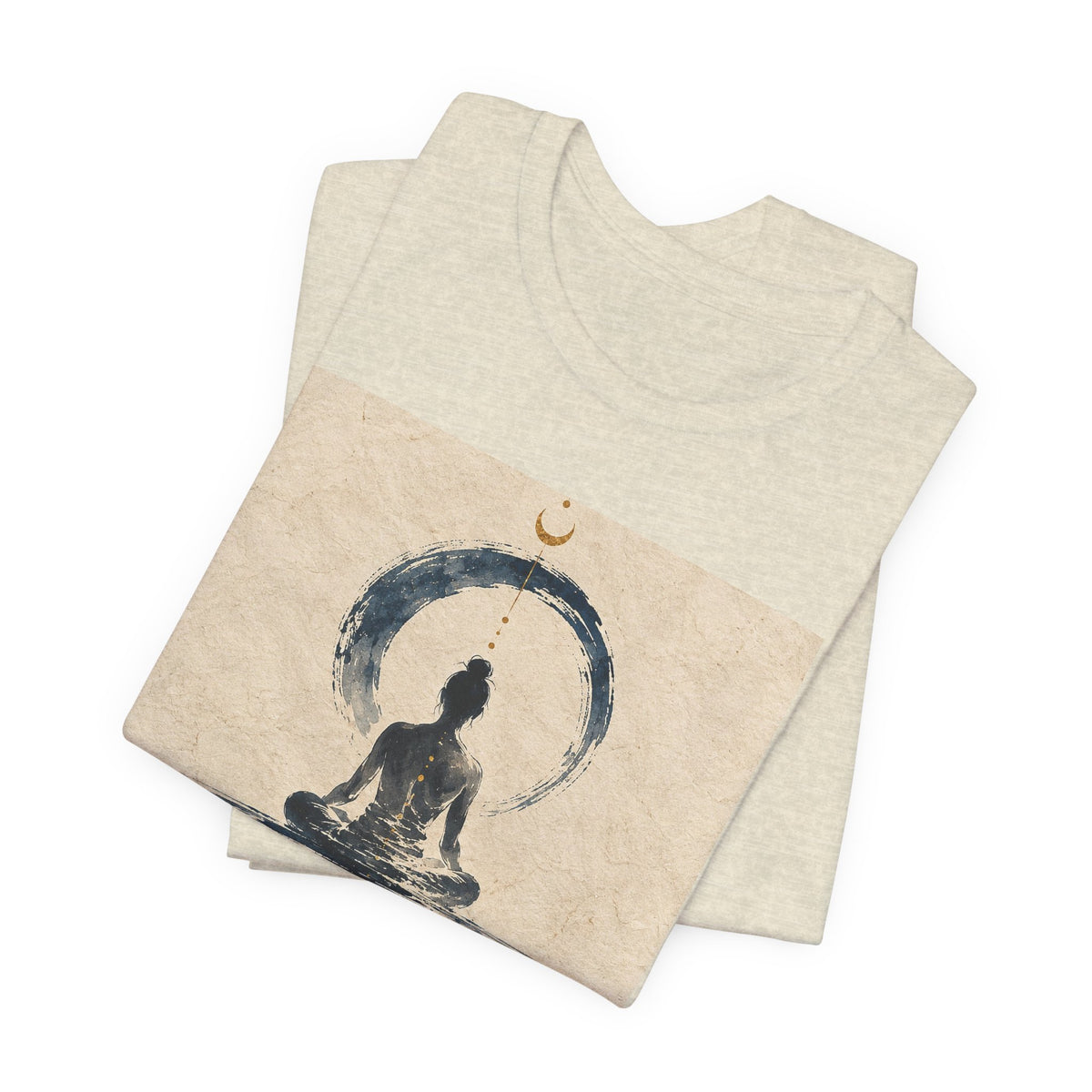 Still Water Tee — Minimalist Meditation Ripple Unisex Shirt