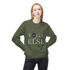 Yoga or Else Unisex Fleece Crewneck Sweatshirt
