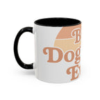 Best Dog Mom Ever Accent Mug — Premium 11oz & 15oz Ceramic Coffee Mug for Dog Moms