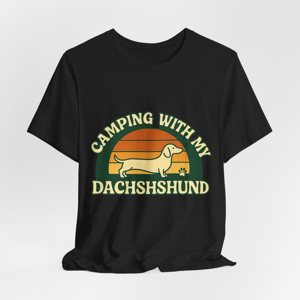 Camping Dachshund