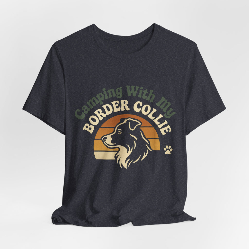 Camping Border Collie