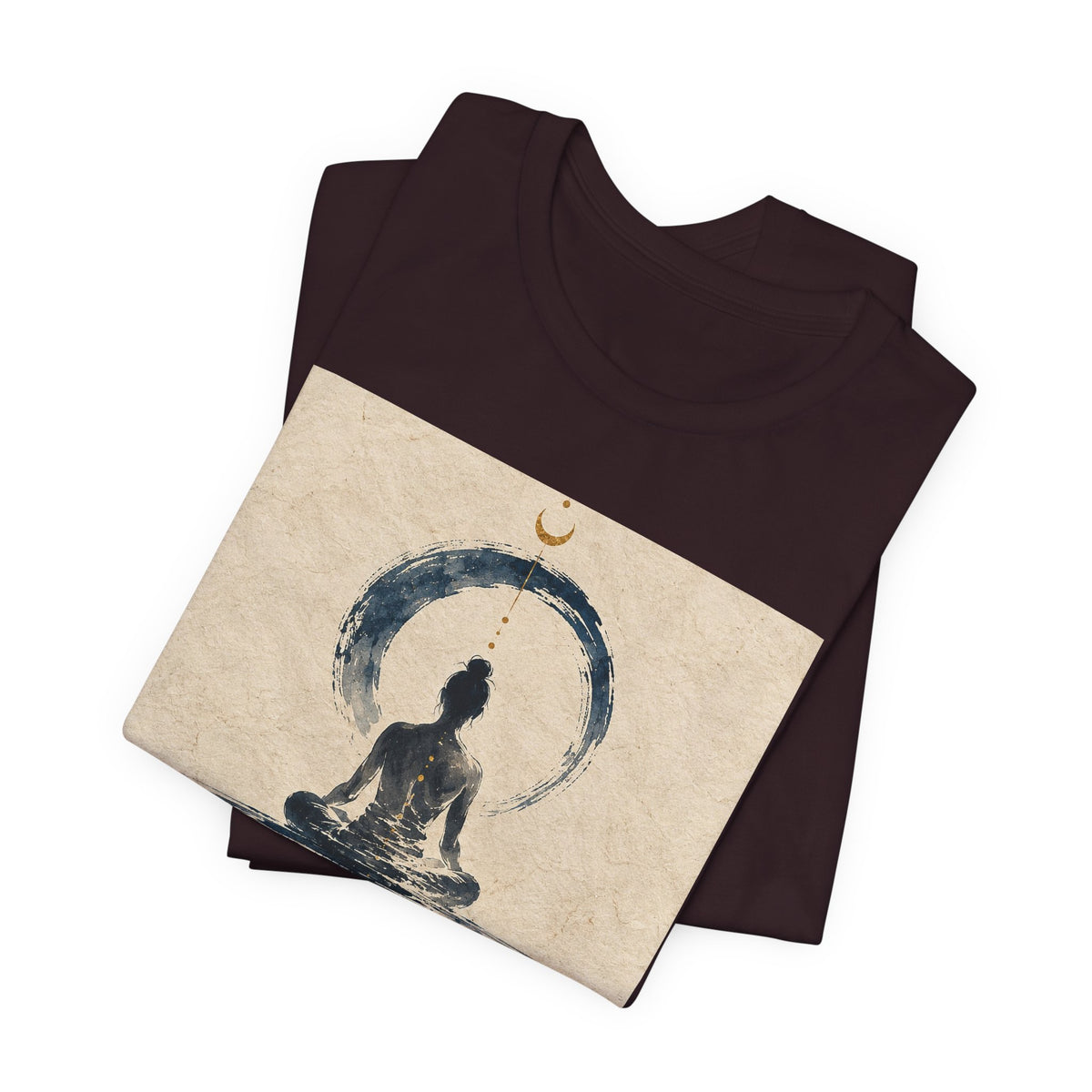 Still Water Tee — Minimalist Meditation Ripple Unisex Shirt