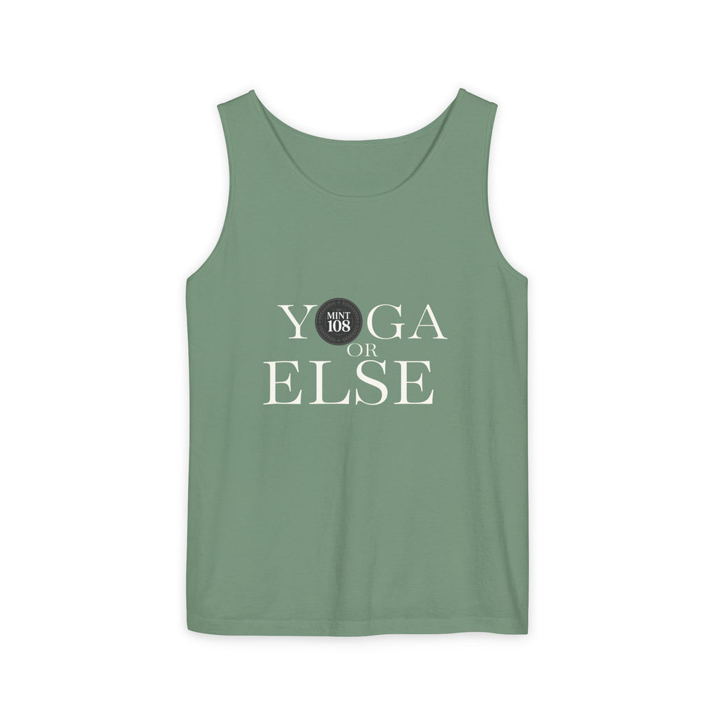 Yoga Motivation Tank Top - Unisex Garment-Dyed Style