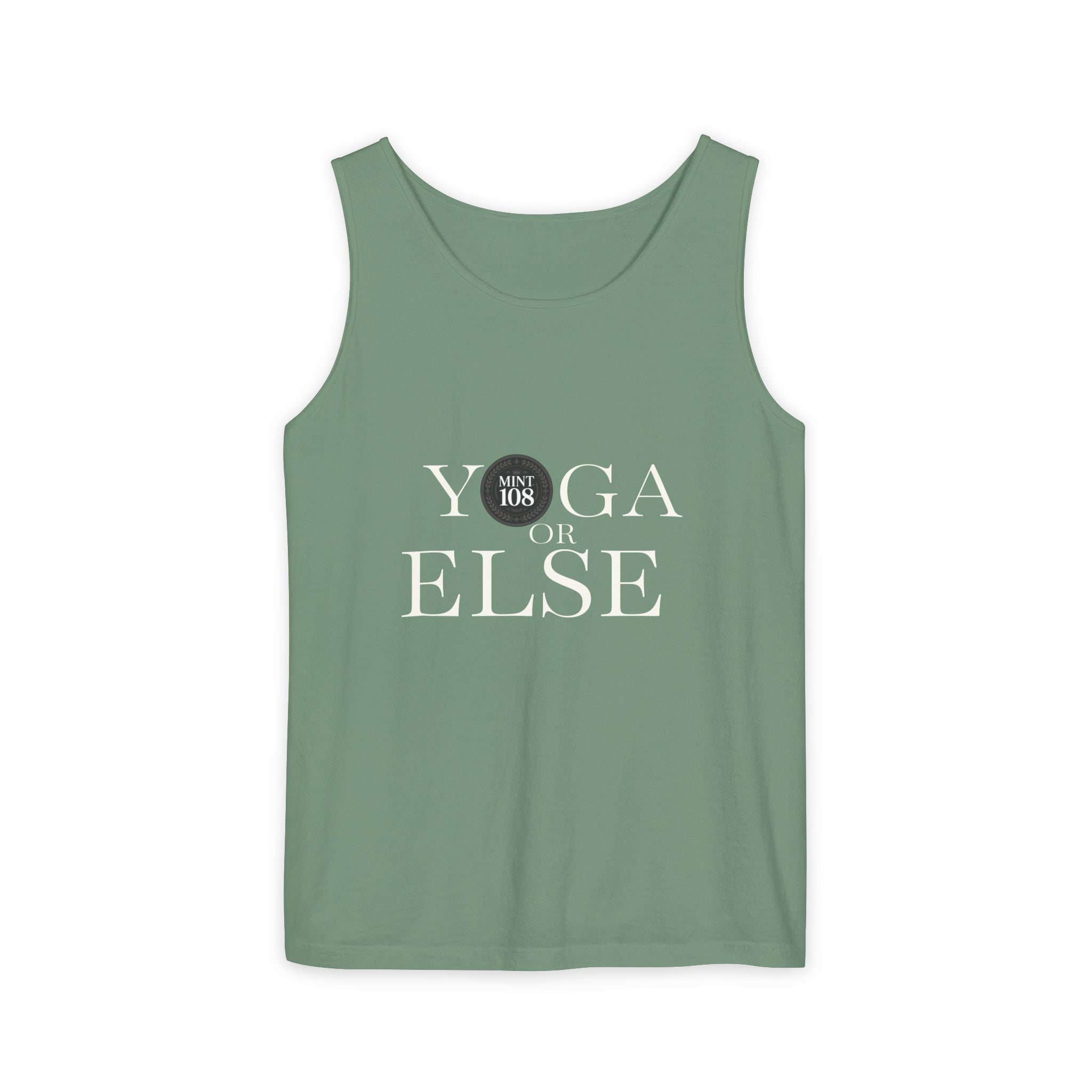 Yoga Motivation Tank Top - Unisex Garment-Dyed Style