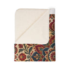 Suzani Bloom Sherpa Blanket