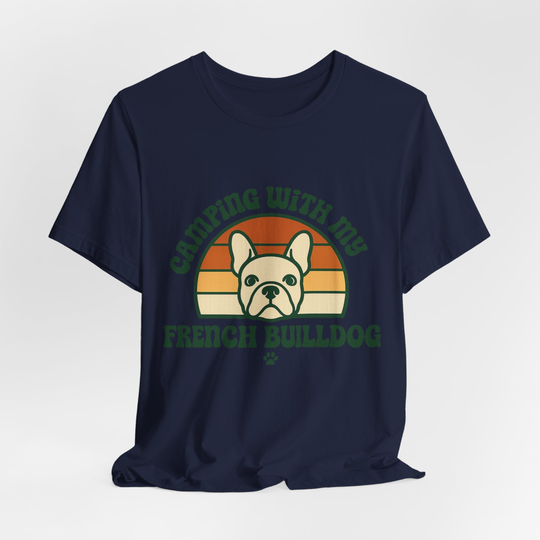 Camping French Bulldog