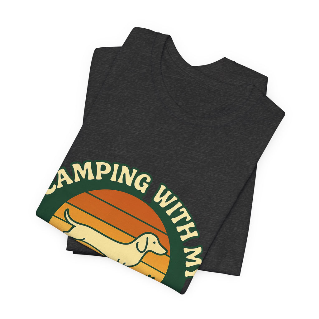 Camping Dachshund