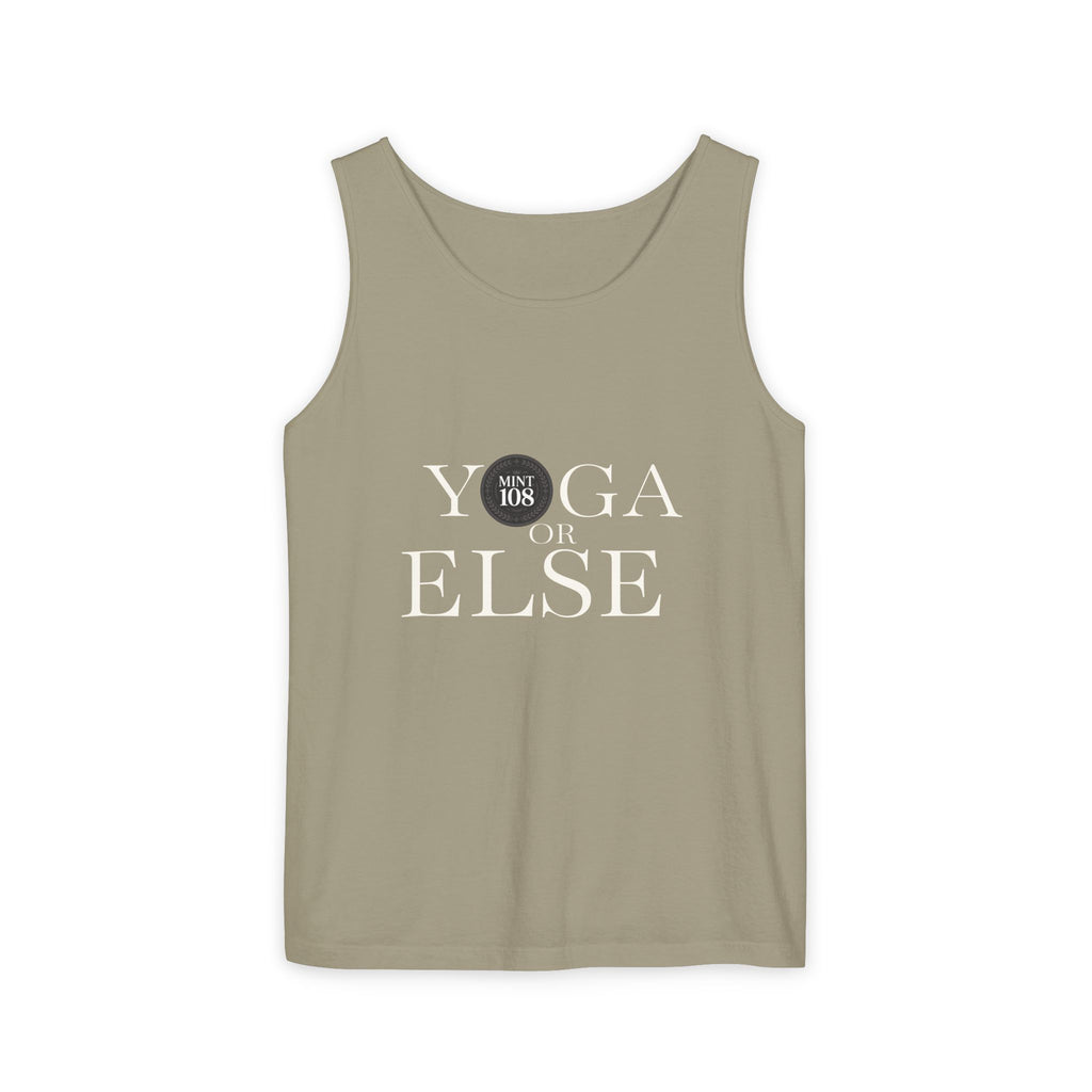 Yoga Motivation Tank Top - Unisex Garment-Dyed Style