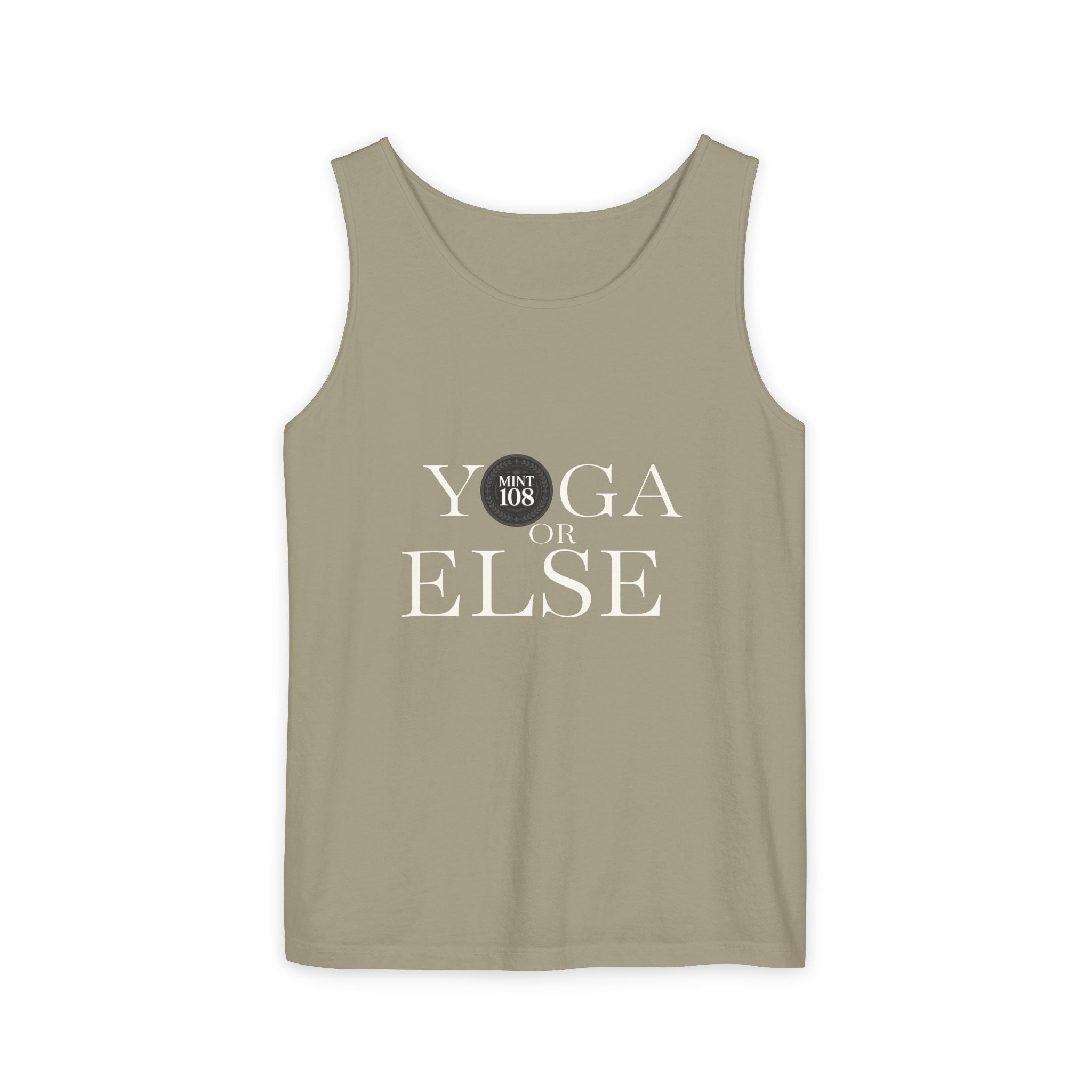 Yoga Motivation Tank Top - Unisex Garment-Dyed Style