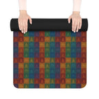 Bohemian Geo Pattern Rubber Yoga Mat