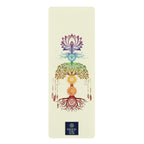 Bohemian Spirit Chakra Tree Rubber Yoga Mat — Non‑Slip Meditation & Vinyasa Mat