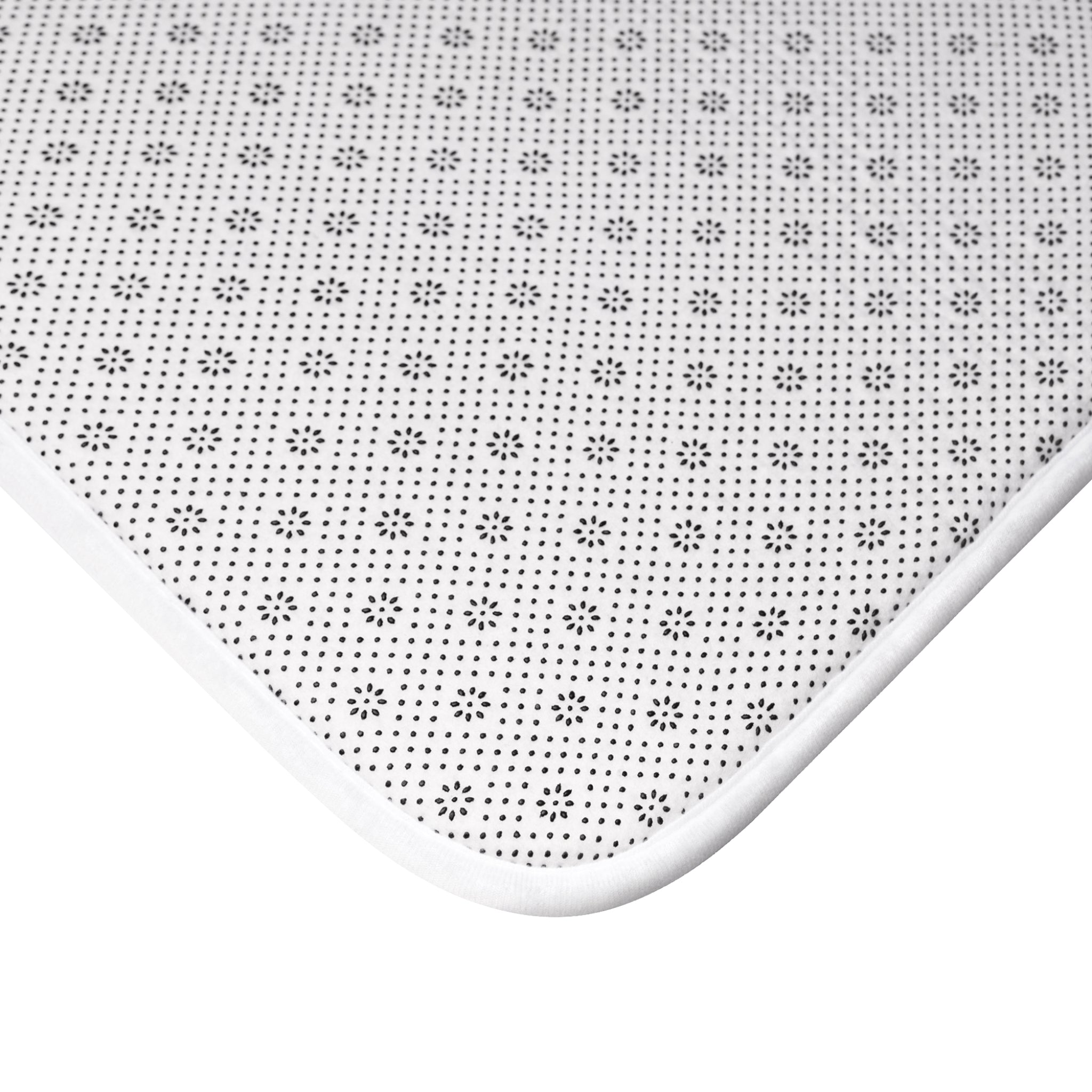 Desert Loom Bath Mat - Sunwoven No. 01 Boho Memory Foam Bath Rug, 34x21