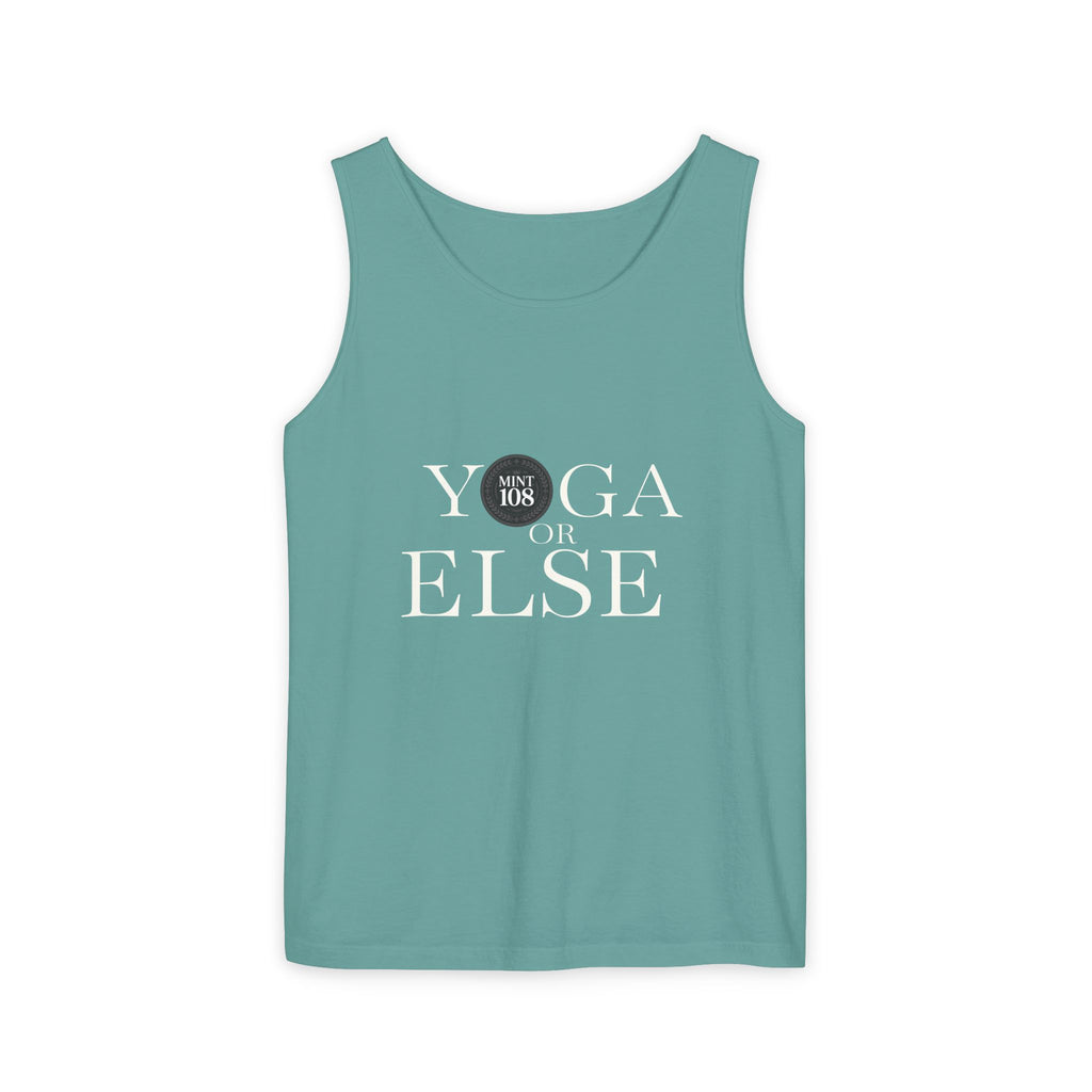 Yoga Motivation Tank Top - Unisex Garment-Dyed Style