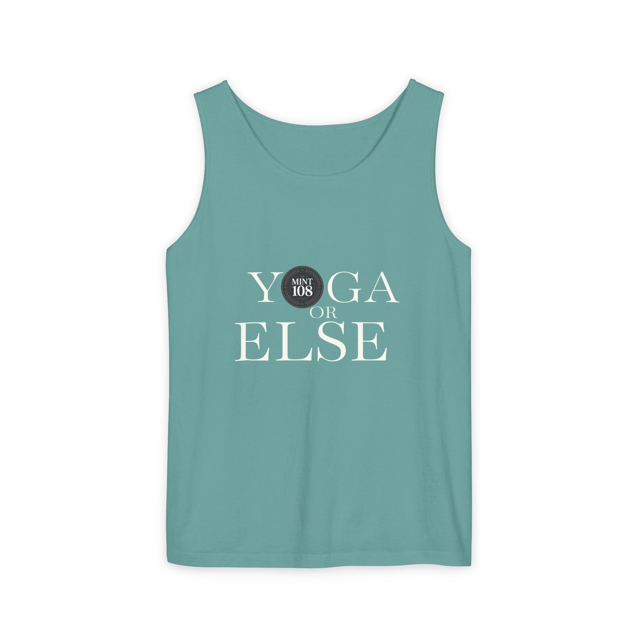 Yoga Motivation Tank Top - Unisex Garment-Dyed Style