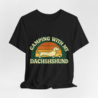 Camping Dachshund