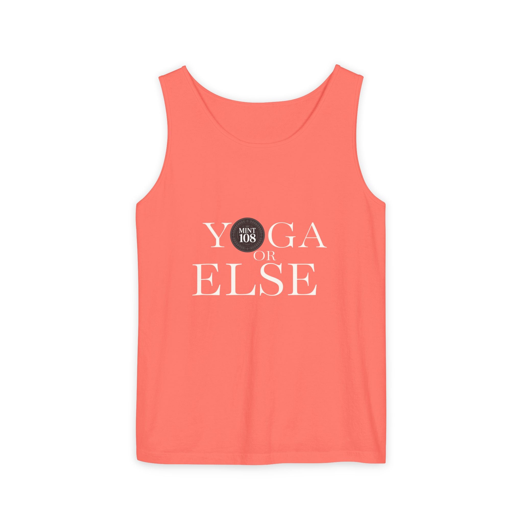 Yoga Motivation Tank Top - Unisex Garment-Dyed Style