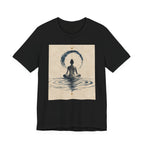 Still Water Tee — Minimalist Meditation Ripple Unisex Shirt