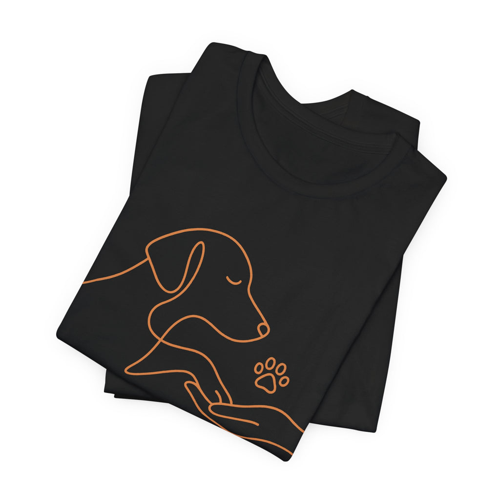 Who Rescued Who Dog T-Shirt