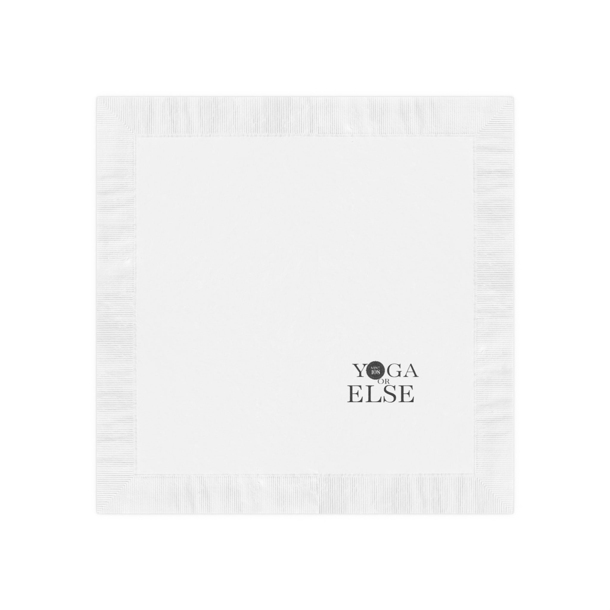 Yoga Motivation Napkins - Perfect for Mindful Gatherings