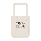 Yoga or Else Organic Canvas Tote Bag