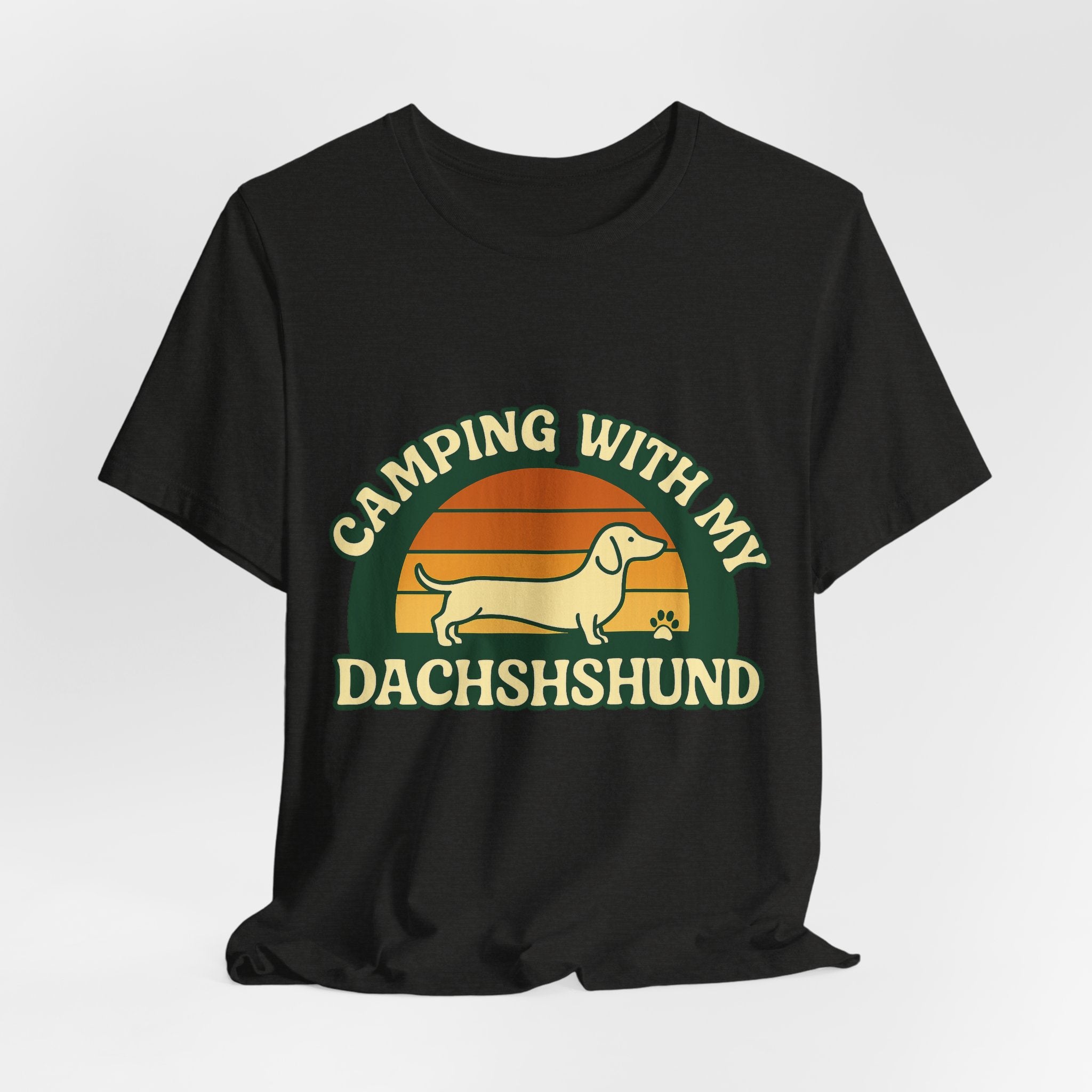 Camping Dachshund