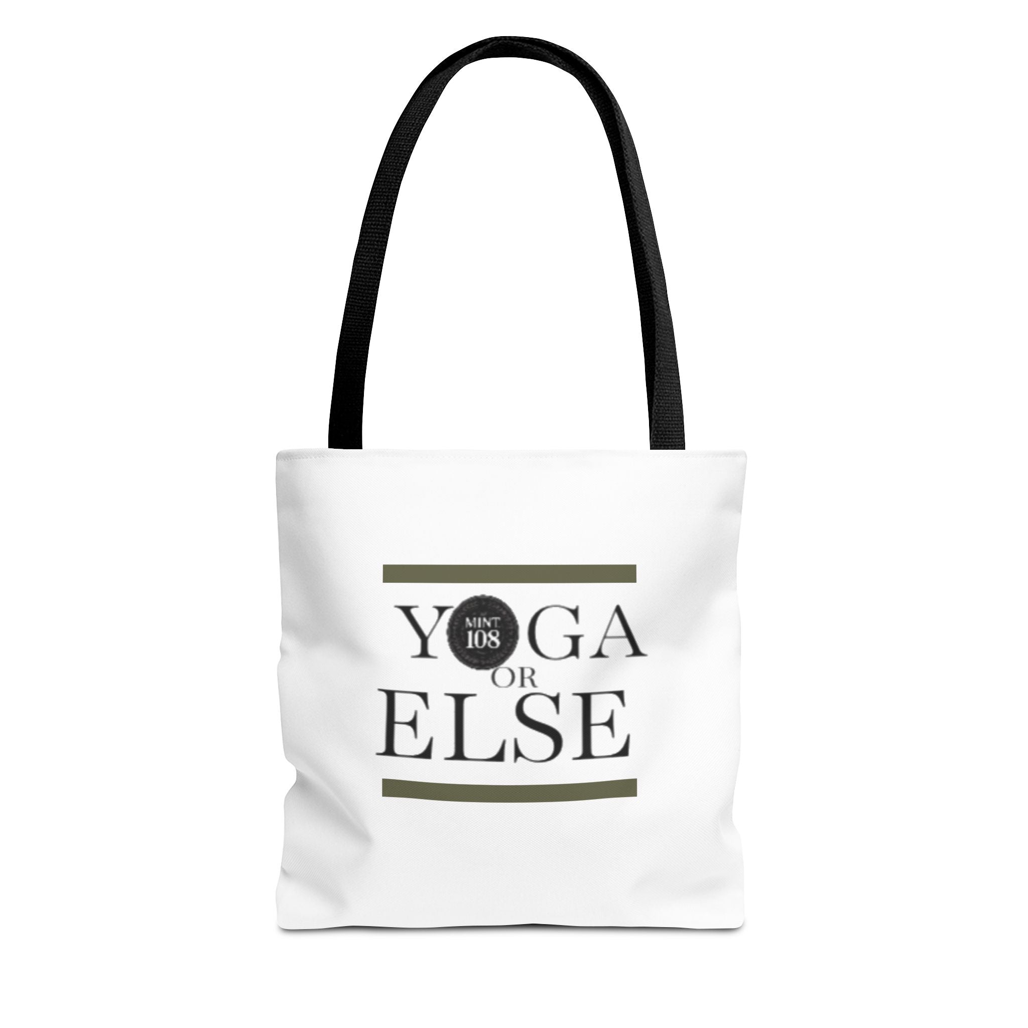 Yoga Tote Bag - "Yoga or Else" Motivational Design