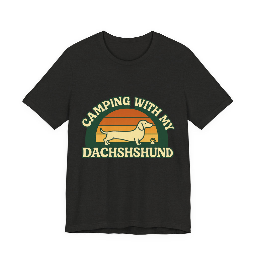 Camping Dachshund