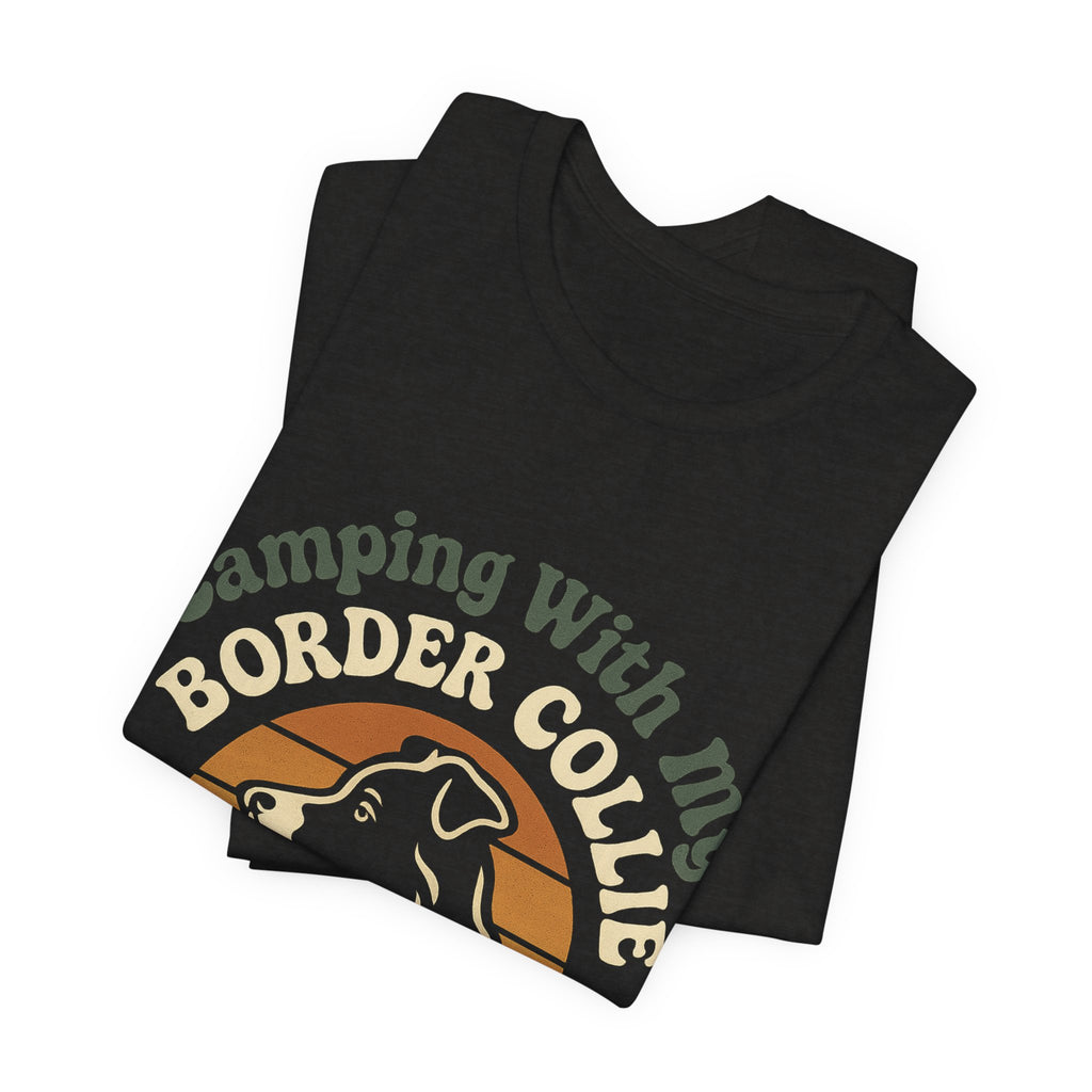 Camping Border Collie