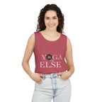 Yoga Motivation Tank Top - Unisex Garment-Dyed Style