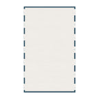 Striped Vine Tea Towel — Blue Coastal Kitchen Towel