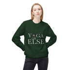 Yoga or Else Unisex Fleece Crewneck Sweatshirt