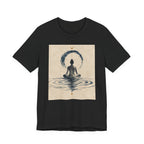 Still Water Tee — Minimalist Meditation Ripple Unisex Shirt
