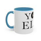 Yoga or Else Accent Coffee Mug - Motivational 11oz & 15oz Cups for Yoga Enthusiasts