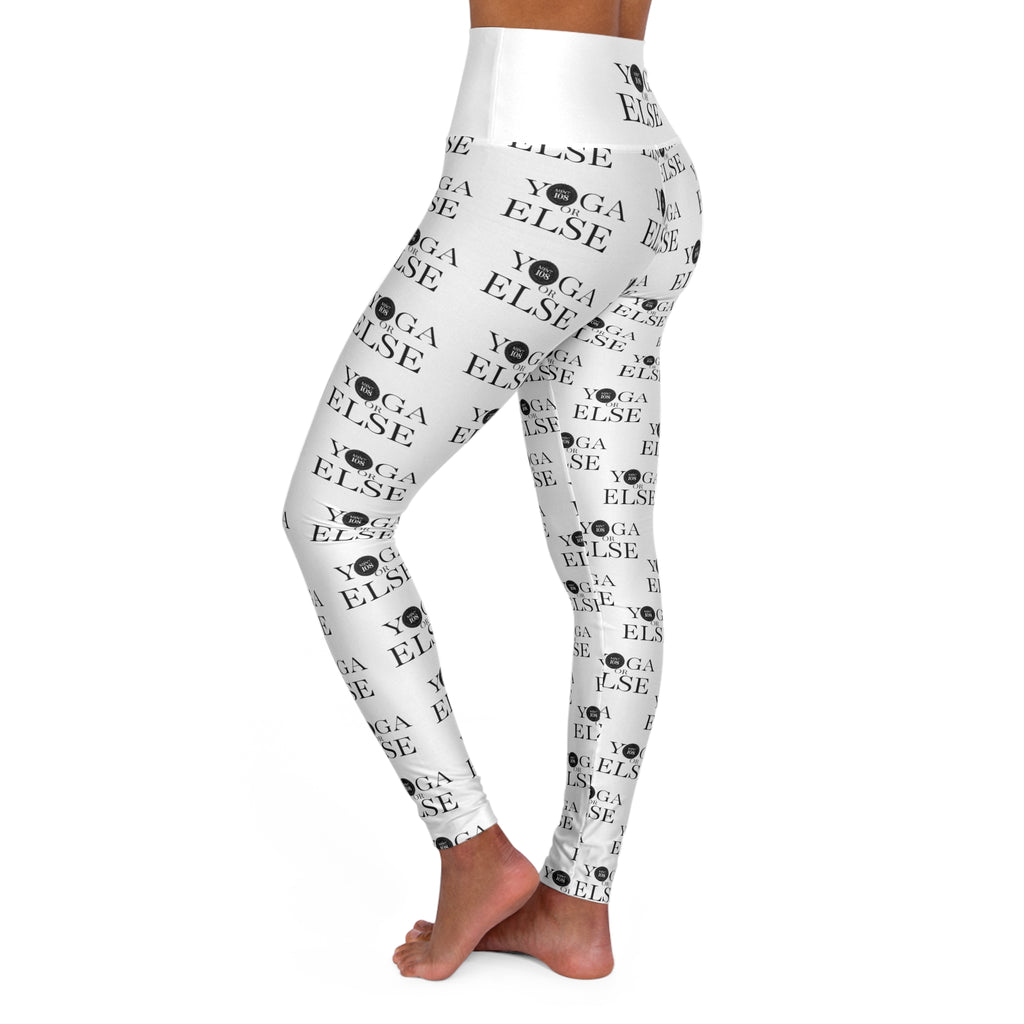 Yoga Else High Waisted Leggings - Stylish Activewear for Fitness Enthusiasts