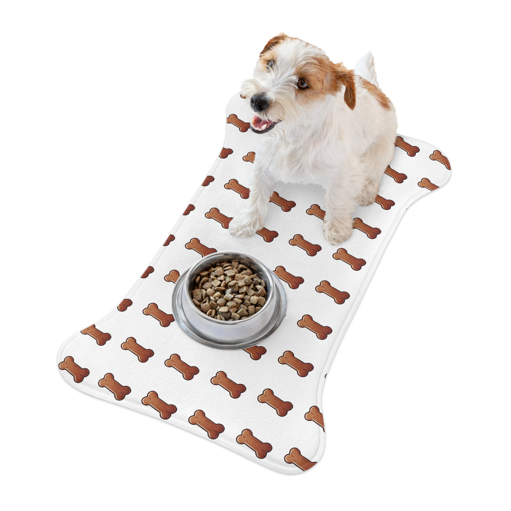 Pet Feeding Mats - Doggy Biscuits and Treats Picture, Cute Food Mat for Pets, Dog Lover Gift, Puppy Feeder Cushion, Food Bowl Placemat
