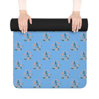 Yoga Else Rubber Yoga Mat - Tranquil Lotus Design for Zen Workouts