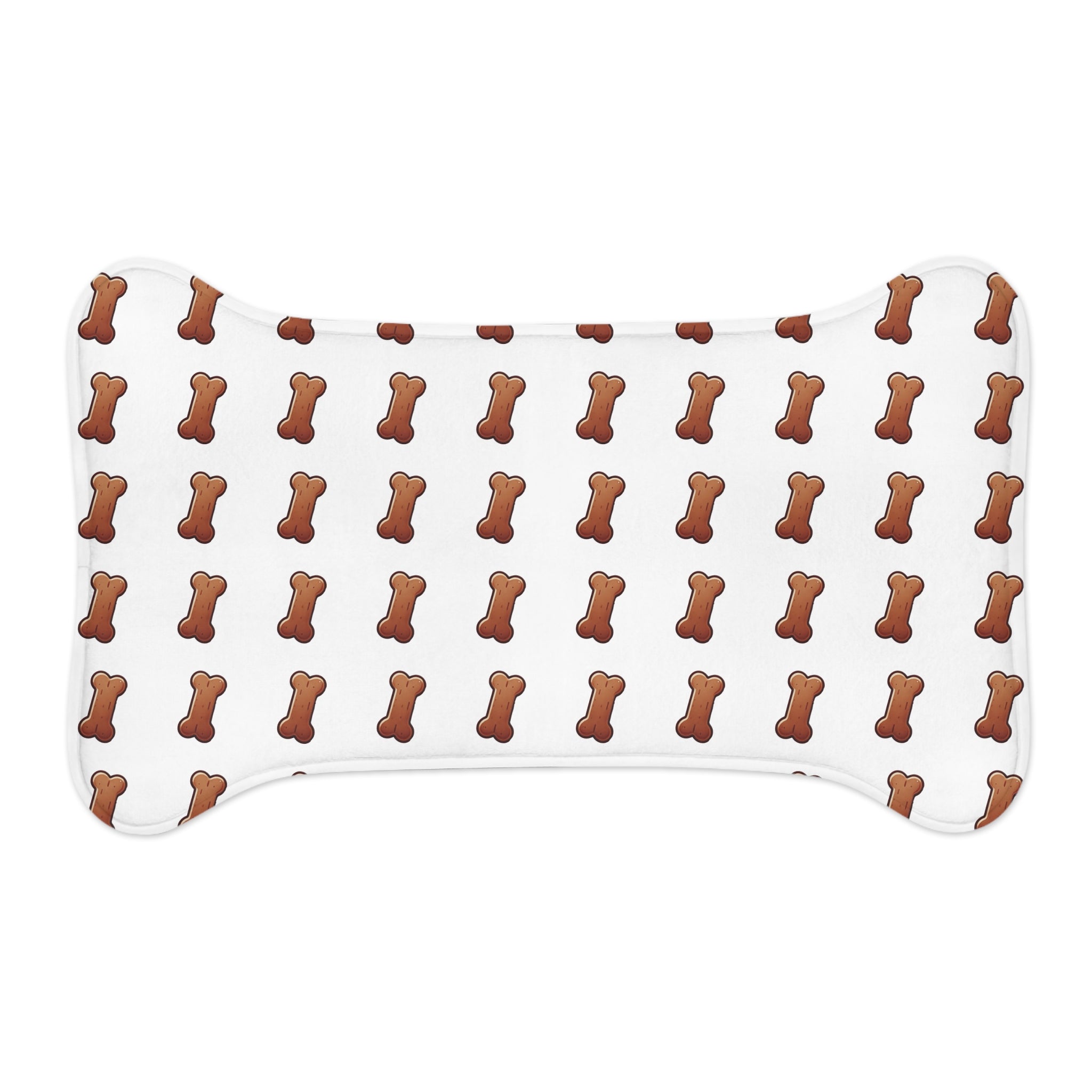 Pet Feeding Mats - Doggy Biscuits and Treats Picture, Cute Food Mat for Pets, Dog Lover Gift, Puppy Feeder Cushion, Food Bowl Placemat